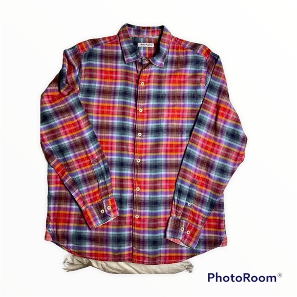 Tommy Bahama Other - Tommy Bahama mens plaid shirt size XL